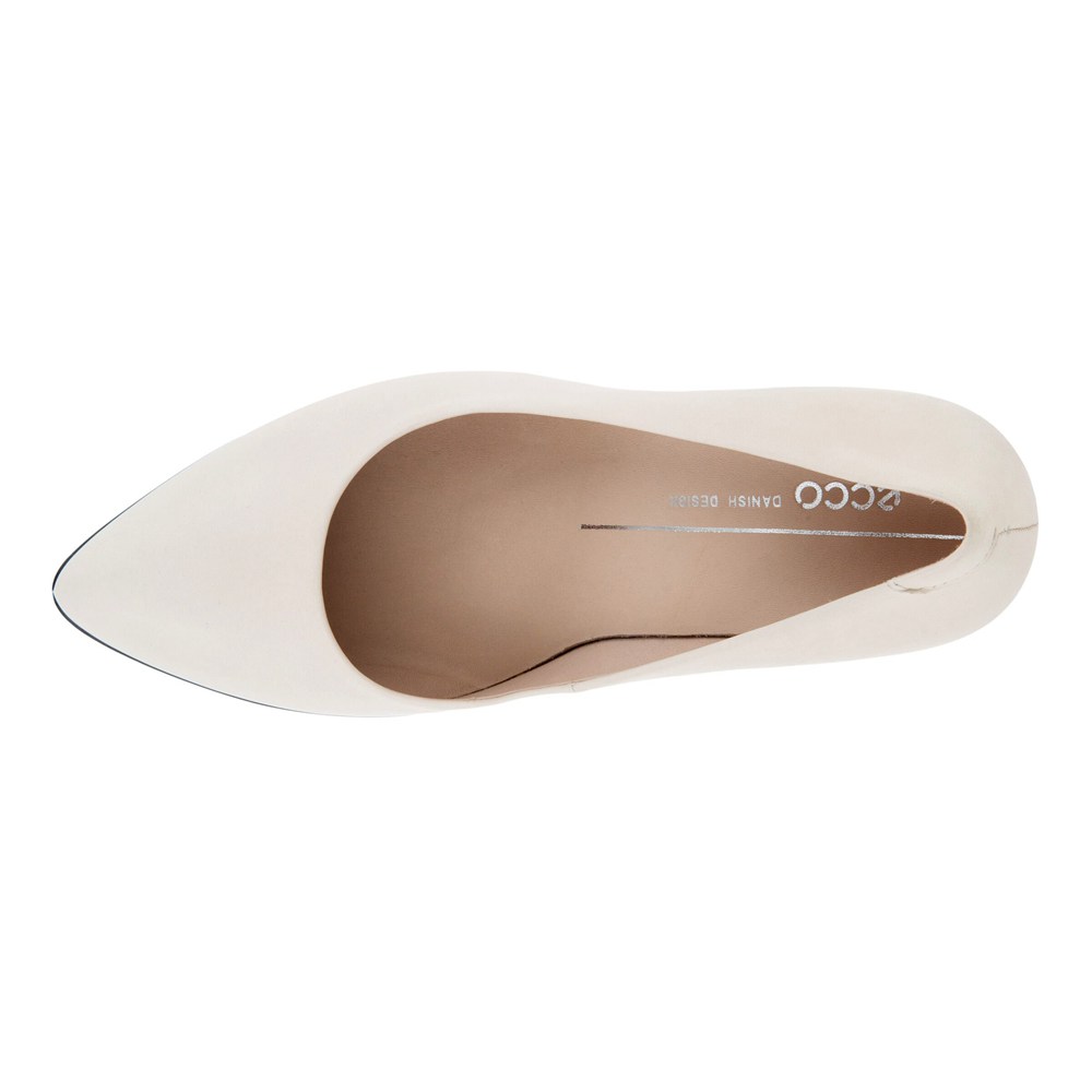 Pumps Mujer - ECCO Shape 75 Pointy Sleek 2.0 - Beige - LWD593218